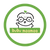 Logo of bubu moomoo with a cartoon character inside a green circle on a white background. Includes the words "bubu moomoo". 